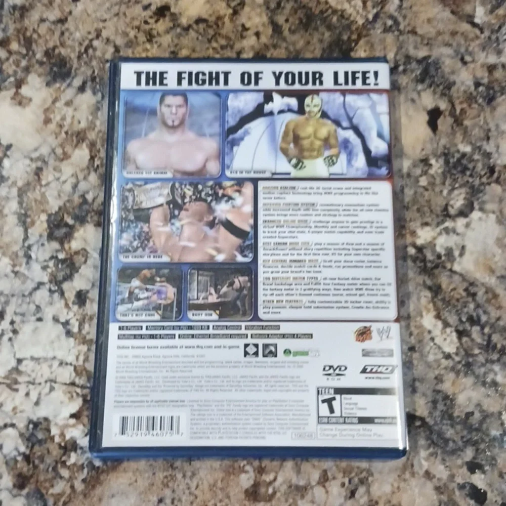 PlayStation 2 Smack Down Vs Raw 2006 - Picture 2 of 6